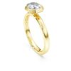 Inel cu montură octogonală, diamante create în laborator, 1,0 ct în total, formă octogonală, aur galben de 14K Inel cu montură octogonală, diamante create în laborator, 1,0 ct în total, formă octogonală, aur galben de 14K