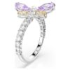 Inel cu motiv Ariana Grande X Swarovski, tăieturi mixte, libelulă, multicolor, placat cu rodiu Inel cu motiv Ariana Grande X Swarovski, tăieturi mixte, libelulă, multicolor, placat cu rodiu