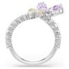 Inel cu motiv Ariana Grande X Swarovski, tăieturi mixte, libelulă, multicolor, placat cu rodiu Inel cu motiv Ariana Grande X Swarovski, tăieturi mixte, libelulă, multicolor, placat cu rodiu