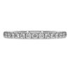 Inel Eternity Band cu diamante create în laborator, 0,4 ct în total, formă rotundă, argint sterling Inel Eternity Band cu diamante create în laborator, 0,4 ct în total, formă rotundă, argint sterling