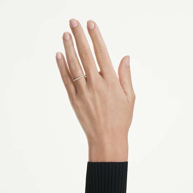 Inel Eternity cu diamante create în laborator, 0,2 ct în total, formă rotundă, aur galben de 14K Inel Eternity cu diamante create în laborator, 0,2 ct în total, formă rotundă, aur galben de 14K
