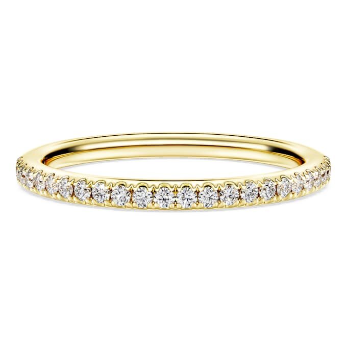 Inel Eternity cu diamante create în laborator, 0,2 ct în total, formă rotundă, aur galben de 14K Inel Eternity cu diamante create în laborator, 0,2 ct în total, formă rotundă, aur galben de 14K
