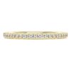 Inel Eternity cu diamante create în laborator, 0,2 ct în total, formă rotundă, aur galben de 14K Inel Eternity cu diamante create în laborator, 0,2 ct în total, formă rotundă, aur galben de 14K