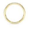 Inel Eternity cu diamante create în laborator, 0,2 ct în total, formă rotundă, aur galben de 14K Inel Eternity cu diamante create în laborator, 0,2 ct în total, formă rotundă, aur galben de 14K