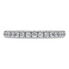 Inel Eternity cu diamante create în laborator, 0,4 Ct în total, formă rotundă, aur alb de 14K Inel Eternity cu diamante create în laborator, 0,4 Ct în total, formă rotundă, aur alb de 14K