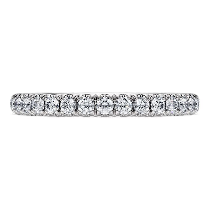 Inel Eternity cu diamante create în laborator, 0,4 Ct în total, formă rotundă, aur alb de 14K Inel Eternity cu diamante create în laborator, 0,4 Ct în total, formă rotundă, aur alb de 14K