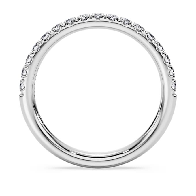 Inel Eternity cu diamante create în laborator, 0,4 Ct în total, formă rotundă, aur alb de 14K Inel Eternity cu diamante create în laborator, 0,4 Ct în total, formă rotundă, aur alb de 14K