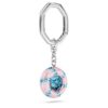 Inel pentru chei cu tăietură rotundă, multicolor, placat cu rodiu Inel pentru chei cu tăietură rotundă, multicolor, placat cu rodiu