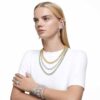 Inel Una Angelic cu tăietură rotundă, alb, placat cu rodiu Inel Una Angelic cu tăietură rotundă, alb, placat cu rodiu
