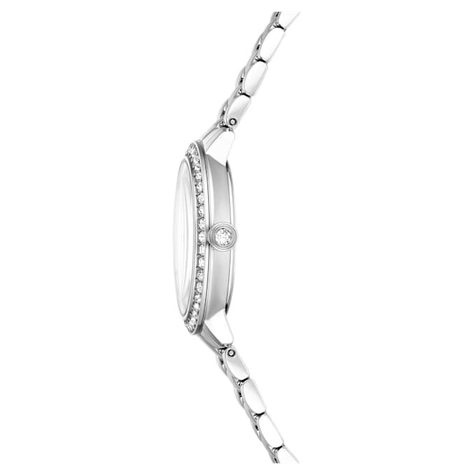 Matrix cu 3 zale, fabricat în Elveția, brățară metalică, nuanță argintie, oțel inoxidabil Matrix cu 3 zale, fabricat în Elveția, brățară metalică, nuanță argintie, oțel inoxidabil