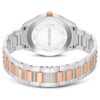 Matrix Date, fabricat în Elveția, brățară metalică, nuanță de aur roz, finisaj din metale mixte Matrix Date, fabricat în Elveția, brățară metalică, nuanță de aur roz, finisaj din metale mixte