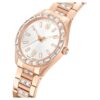 Matrix Date Watch, fabricat în Elveția, brățară metalică, nuanță de aur roz, finisaj în nuanță de aur roz Matrix Date Watch, fabricat în Elveția, brățară metalică, nuanță de aur roz, finisaj în nuanță de aur roz