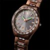 Matrix Date Watch, fabricat în Elveția, brățară metalică, nuanță de aur roz, finisaj în nuanță de aur roz Matrix Date Watch, fabricat în Elveția, brățară metalică, nuanță de aur roz, finisaj în nuanță de aur roz