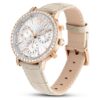 Matrix Tennis Chrono, fabricat în Elveția, curea din piele, bej, finisaj în nuanțe de aur roz Matrix Tennis Chrono, fabricat în Elveția, curea din piele, bej, finisaj în nuanțe de aur roz