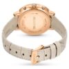 Matrix Tennis Chrono, fabricat în Elveția, curea din piele, bej, finisaj în nuanțe de aur roz Matrix Tennis Chrono, fabricat în Elveția, curea din piele, bej, finisaj în nuanțe de aur roz