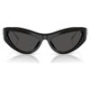 Ochelari de soare cu formă „Cat-Eye”, Sk6046, negru Ochelari de soare cu formă „Cat-Eye”, Sk6046, negru