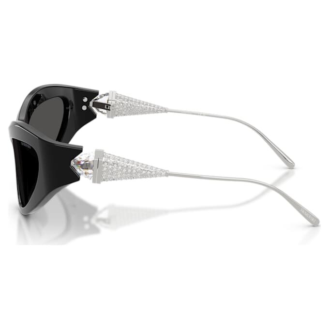 Ochelari de soare cu formă „Cat-Eye”, Sk6046, negru Ochelari de soare cu formă „Cat-Eye”, Sk6046, negru