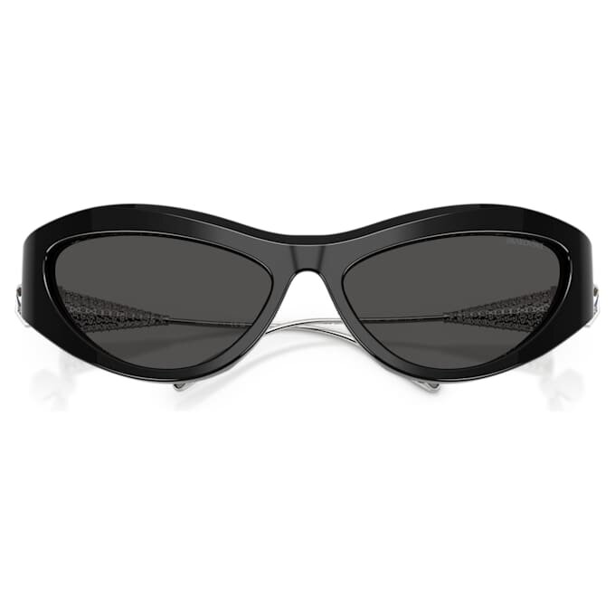 Ochelari de soare cu formă „Cat-Eye”, Sk6046, negru Ochelari de soare cu formă „Cat-Eye”, Sk6046, negru