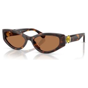 Ochelari de soare cu formă de ochi de pisică, Sk6045, maro