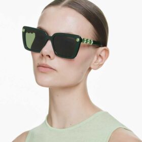 Ochelari de soare cu formă pătrată, Sk6032, verzi