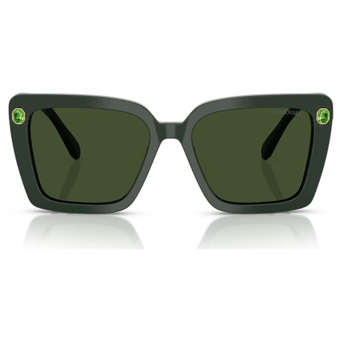 Ochelari de soare cu formă pătrată, Sk6032, verzi Ochelari de soare cu formă pătrată, Sk6032, verzi
