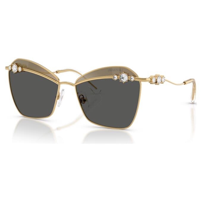 Ochelari de soare cu formă pătrată, Sk7040, auriu Ochelari de soare cu formă pătrată, Sk7040, auriu