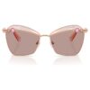 Ochelari de soare cu formă pătrată, Sk7040, roz Ochelari de soare cu formă pătrată, Sk7040, roz