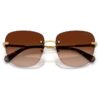 Ochelari de soare cu formă pătrată, Sk7043, maro Ochelari de soare cu formă pătrată, Sk7043, maro