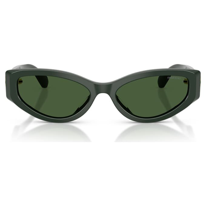 Ochelari de soare cu ramă în formă de ochi de pisică, Sk6045, verde Ochelari de soare cu ramă în formă de ochi de pisică, Sk6045, verde