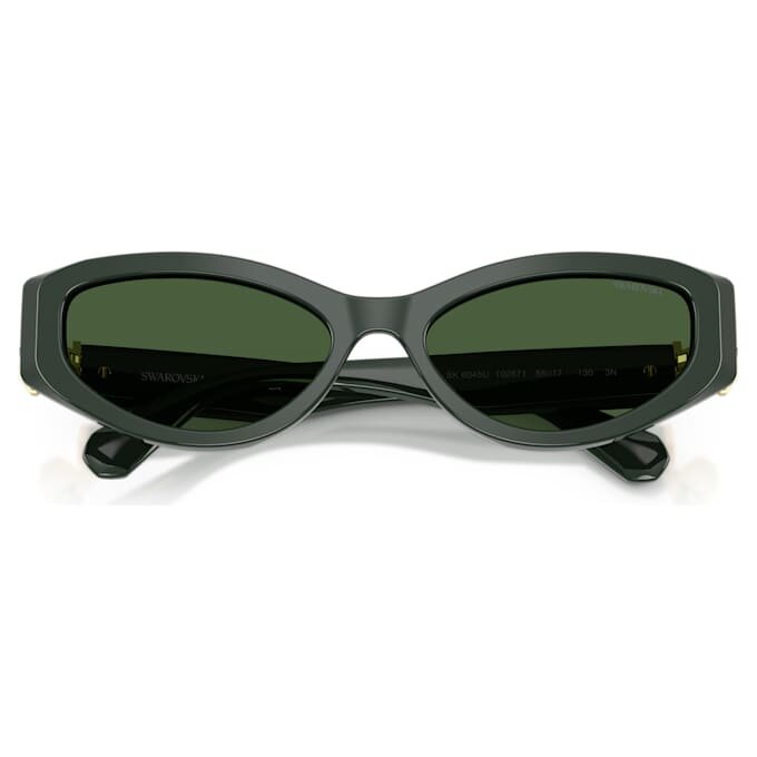 Ochelari de soare cu ramă în formă de ochi de pisică, Sk6045, verde Ochelari de soare cu ramă în formă de ochi de pisică, Sk6045, verde