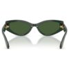 Ochelari de soare cu ramă în formă de ochi de pisică, Sk6045, verde Ochelari de soare cu ramă în formă de ochi de pisică, Sk6045, verde