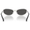 Ochelari de soare de formă ovală, 2 în 1 cu clemă, Sk7044, nuanță argintie Ochelari de soare de formă ovală, 2 în 1 cu clemă, Sk7044, nuanță argintie