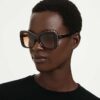 Ochelari de soare în formă de fluture, Sk6062U, maro Ochelari de soare în formă de fluture, Sk6062U, maro