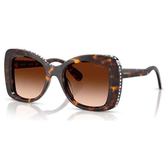 Ochelari de soare în formă de fluture, Sk6062U, maro Ochelari de soare în formă de fluture, Sk6062U, maro