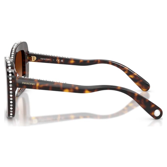 Ochelari de soare în formă de fluture, Sk6062U, maro Ochelari de soare în formă de fluture, Sk6062U, maro