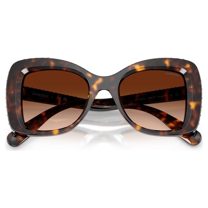 Ochelari de soare în formă de fluture, Sk6062U, maro Ochelari de soare în formă de fluture, Sk6062U, maro