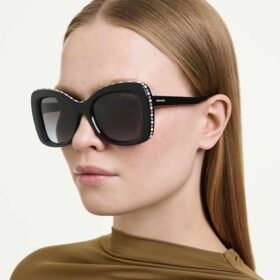Ochelari de soare în formă de fluture, Sk6062U, negri