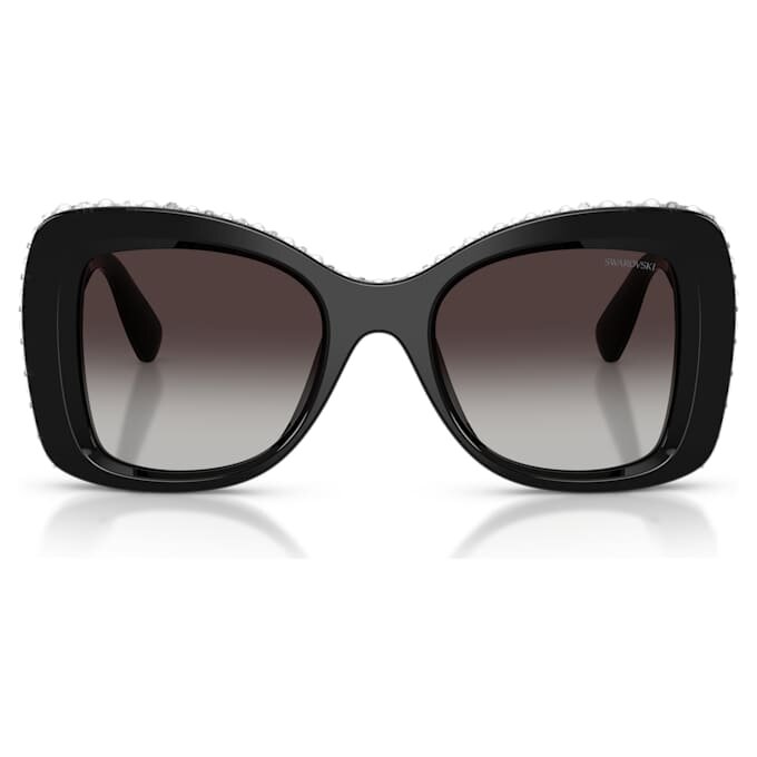 Ochelari de soare în formă de fluture, Sk6062U, negri Ochelari de soare în formă de fluture, Sk6062U, negri