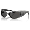 Ochelari de soare în formă de mască, Sk6027, negru Ochelari de soare în formă de mască, Sk6027, negru