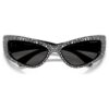 Ochelari de soare în formă de mască, Sk6027, negru Ochelari de soare în formă de mască, Sk6027, negru