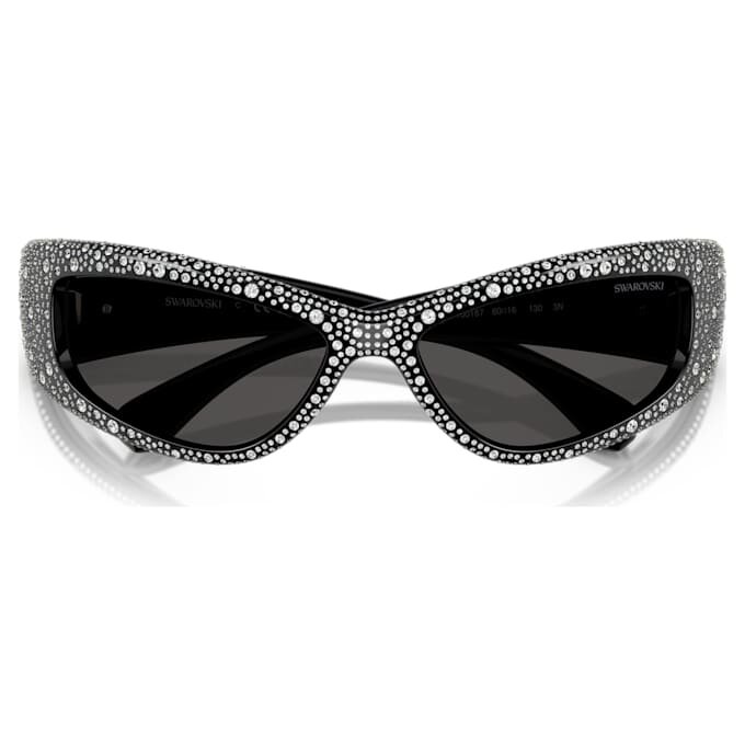 Ochelari de soare în formă de mască, Sk6027, negru Ochelari de soare în formă de mască, Sk6027, negru