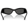 Ochelari de soare în formă de mască, Sk6027, negru Ochelari de soare în formă de mască, Sk6027, negru