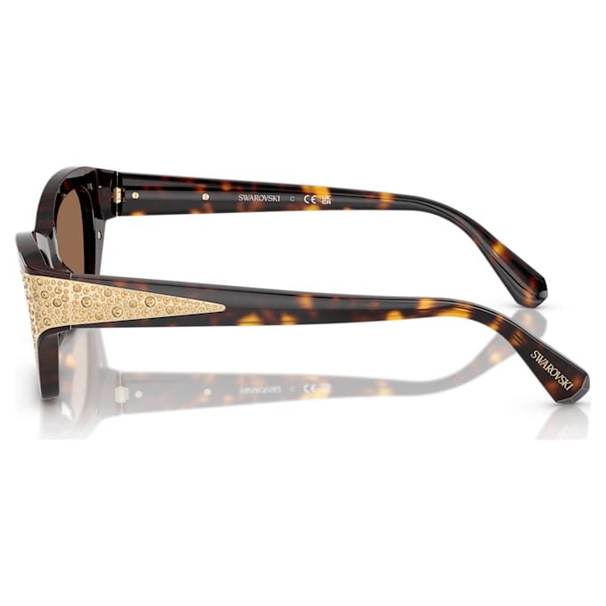Ochelari de soare în formă de ochi de pisică, Sk6029, maro Ochelari de soare în formă de ochi de pisică, Sk6029, maro