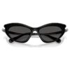 Ochelari de soare în formă de ochi de pisică, Sk6038, negri Ochelari de soare în formă de ochi de pisică, Sk6038, negri