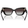 Ochelari de soare în formă de ochi de pisică, Sk6047, negru