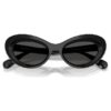 Ochelari de soare în formă de ochi de pisică, Sk6061U, negri Ochelari de soare în formă de ochi de pisică, Sk6061U, negri