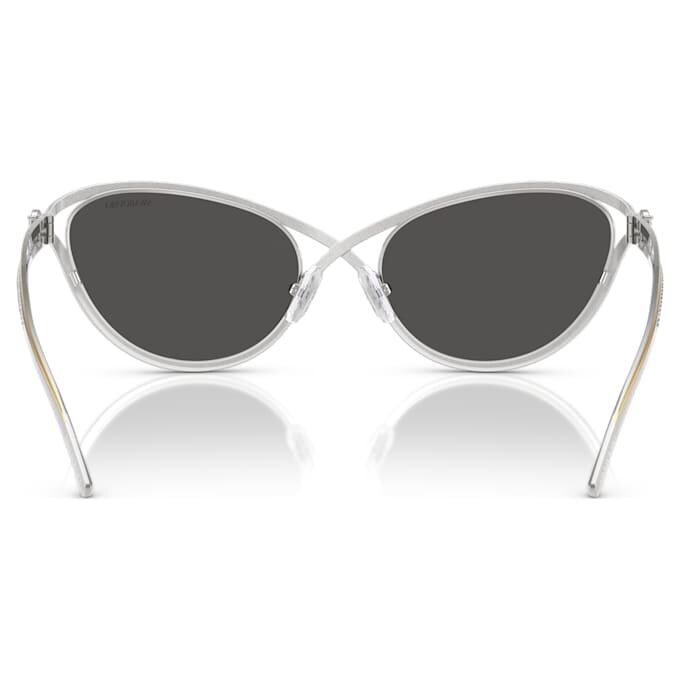 Ochelari de soare în formă de ochi de pisică, Sk7025, nuanță argintie Ochelari de soare în formă de ochi de pisică, Sk7025, nuanță argintie