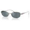 Ochelari de soare în formă de pernă, Sk7042, nuanță argintie Ochelari de soare în formă de pernă, Sk7042, nuanță argintie