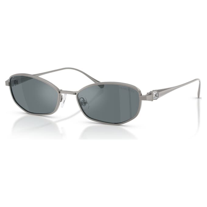 Ochelari de soare în formă de pernă, Sk7042, nuanță argintie Ochelari de soare în formă de pernă, Sk7042, nuanță argintie