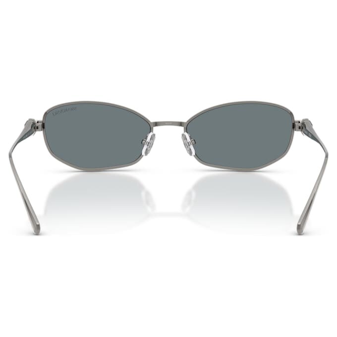 Ochelari de soare în formă de pernă, Sk7042, nuanță argintie Ochelari de soare în formă de pernă, Sk7042, nuanță argintie